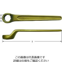 Ampco Ampcoスイス 防爆オフセットボックスレンチ 24mm AX0024B 1丁 102-6386（直送品）