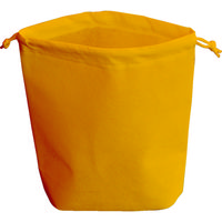 トラスコ中山 TRUSCO 不織布巾着袋 B5サイズ マチあり オレンジ 10枚入 HSB5-10-OR 1袋(10枚) 116-4521（直送品）