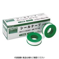 トラスコ中山 TRUSCO シールテープ 13mmX5m T6-5S 1セット(10巻) 100-0956（直送品）