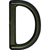 トラスコ中山 TRUSCO 樹脂製平ベルト用D環 30mm 5個入 TDCNJ-30 1袋(5個) 103-9730（直送品）