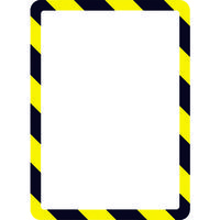 TARIFOLD 安全標識用ディスプレイポケット マグネットタイプ A4 2枚入り 危険 194924 1セット(2枚) 115-8394（直送品）