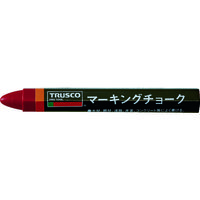 トラスコ中山 TRUSCO マーキングチョーク 赤 3本入 TMC-19-R 1パック(3本) 114-6030（直送品）