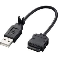 エレコム 携帯電話用USBケーブル/充電転送/au/シンプル MPA-BTCWUSBBK 1個（直送品）