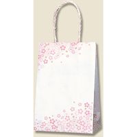 【ケース販売】HEIKO 紙袋 スムースバッグ 16-2 紅桜 003137876 1ケース(25枚入×12袋 合計300枚)（直送品）