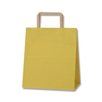 【ケース販売】HEIKO 紙袋 25チャームバッグ 平手 S2 からし 003264057 1ケース(50枚×6袋 合計300枚)（直送品）