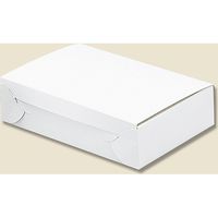 【ケース販売】HEIKO 箱 白地カートン 6 ケーキ6個用 004246806 1ケース(10枚入×40袋 合計400枚)（直送品）