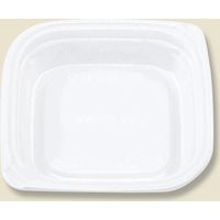 【ケース販売】エフピコチューパ 惣菜容器 グルメLP100 白 本体 004470076 1セット(100枚入×16袋)（直送品）