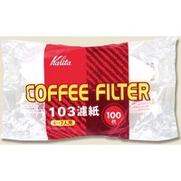 カリタ コーヒー濾紙NK103 ホワイト 004753151 1セット(100枚入×40袋 合計4000枚)（直送品）