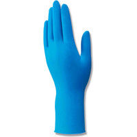 NR601粉付天然ゴム極うす手袋 M ブルー 004771269 1セット（20箱）（直送品）