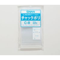 シモジマ スワン チャックポリ C-8 B8用 22枚入 006654501 1セット（200束）（直送品）