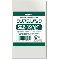 シモジマ クリスタルパック　Ｓ　６．２ー８．９（トレカミニ） 006753026 1セット（1000枚：100枚×10袋）