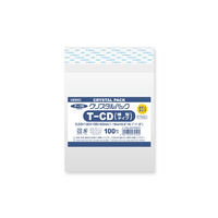 シモジマ クリスタルパック B T CD(横型) 006769909 1セット(1束(100枚)×10)