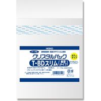 【ケース販売】OPP袋 HEIKO クリスタルパック BT BDスリム(縦型タイプ)006769921 1セット(合計1000枚)（直送品）