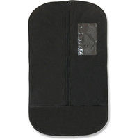 サンワ 不織布 二つ折りスーツバッグ黒 009800224 1セット(5枚入×20袋 合計100枚)（直送品）