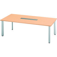 プラス 会議テーブル スタンダードテーブル 長方形 幅2100mm