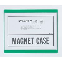 マグネットソフトケース A4 緑 CSM-A4G 西敬（直送品）
