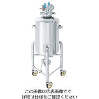 日東金属工業 ステンレス加圧容器(加圧ユニット・脚付) 10L PCN-L-10-UT 1個 3-150-01（直送品）
