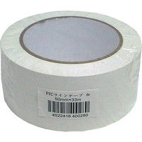 キラックス PVC簡易ラインテープ 白 幅約50mm×長さ33m　1セット（36巻） PVC-RT-50WH（直送品）