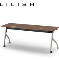 イトーキ 折りたたみテーブル リリッシュ2 配線キャップ付天板タイプ K（アールタイプ）