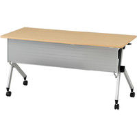 イトーキ 折りたたみテーブル HXシリーズ 天板抗菌加工 幕板付タイプ（棚なし） 奥行450mm