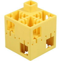 アーテック Lブロック 四角（100ピースセット） 黄【日本製】 151480 1セット（直送品）