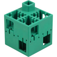 アーテック Lブロック 四角（100ピースセット） 緑【日本製】 151481 1セット（直送品）