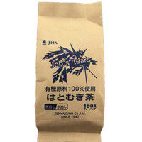 ゼンヤクノー 有機原料100%使用はとむぎ茶 （4g×18バッグ）×10セット（直送品）