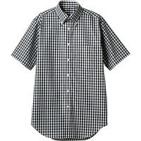 住商モンブラン MONTBLANC（モンブラン） シャツ 兼用 半袖 黒チェック SS CG2504-1 1枚（直送品）