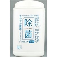 除菌ウエットタオル150枚入ボトル 4976558006183 1セット（24個） 平和メディク（直送品）