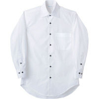 住商モンブラン MONTBLANC（モンブラン） シャツ 兼用 長袖 白 L BS2541-2 1枚（直送品）