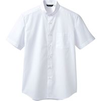 住商モンブラン MONTBLANC（モンブラン） シャツ 兼用 半袖 白 BS2592-2