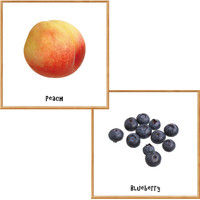 マッチングジャパン フチなし ラミあり フレームステッカー リアル果物『果物_08』 CO-9095-AS 1個（2枚セット）（直送品）