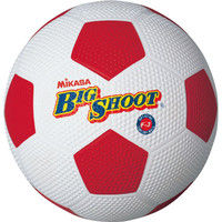 ミカサ】 小学生用 サッカーボール 3号球 白/赤 2個セット ゴム素材 F3 W/R（直送品）