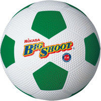 ミカサ】 小学生用 サッカーボール 4号球 白/緑 2個セット ゴム素材 F4 W/G（直送品）