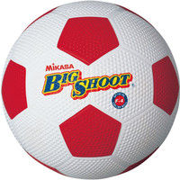 ミカサ】 小学生用 サッカーボール 4号球 白/赤 2個セット ゴム素材 F4 W/R（直送品）