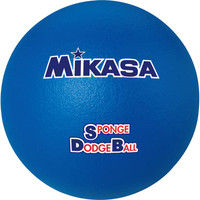 ミカサ】 スポンジドッジボール（直径約21cm、重量約210g） 空気の継ぎ足しが必要ないスポンジボール 青 STD-21 BL（直送品）