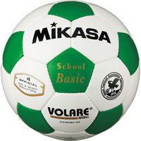 ミカサ】 小学生用サッカー4号 検定球 亀甲手縫いボール 白/緑 SVC402SBC-WG 2個（直送品）