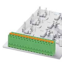 プリント基板用端子台 スプリング接続式 極数 FKIC 2，5/ TB-5，08