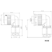 日本航空電子工業 プラグ JN1FS10SL