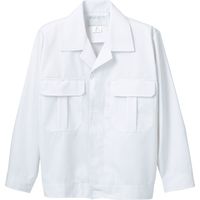 住商モンブラン MONTBLANC（モンブラン） ジャンパー 兼用 長袖 白 5L 8-611 1枚（直送品）