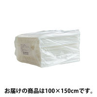 川本産業 防水シーツ#1015 100cm×150cm 1ケース（100枚：25枚入×4袋）525889