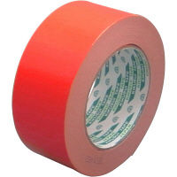 クラフト粘着テープNO.117 50mm×50m 赤 KS-NO.117-RED50P 1セット（50巻） 菊水テープ（直送品）