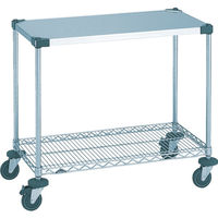 エレクター（ERECTA） エレクター ワーキングカート1型 759×461×高さ815 2段 NWT1A-S 1台 456-4847（直送品）