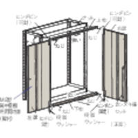 M2型・M3型・M5型 両開き扉 M2型用