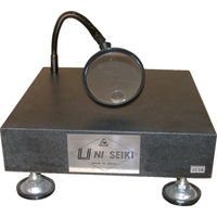 ユニセイキ ユニ 石定盤スタンド ルーペ付 UR3030 1個 466-5953（直送品）