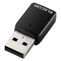 エレコム 無線LAN子機/11ac/867Mbps/USB3.0用/ブラック WDB-867DU3S 1個
