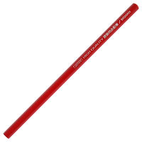 ビッグマン 建築用鉛筆 12本入赤 BAP-R12（直送品）