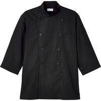 ボンマックス FACE MIX（フェイスミックス） ユニセックスコックシャツ ブラック 3L FB4552U-16-3L 1枚（直送品）