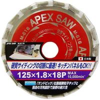 ビッグマン APEXSAW 硬質窯業用125mm18p M-616 063081（直送品）