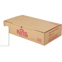 キングコーポレーション プライバシー保護封筒 枠ナシ Hiソフトホワイト 1箱